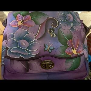 Anushka Leather Shoulder Bag